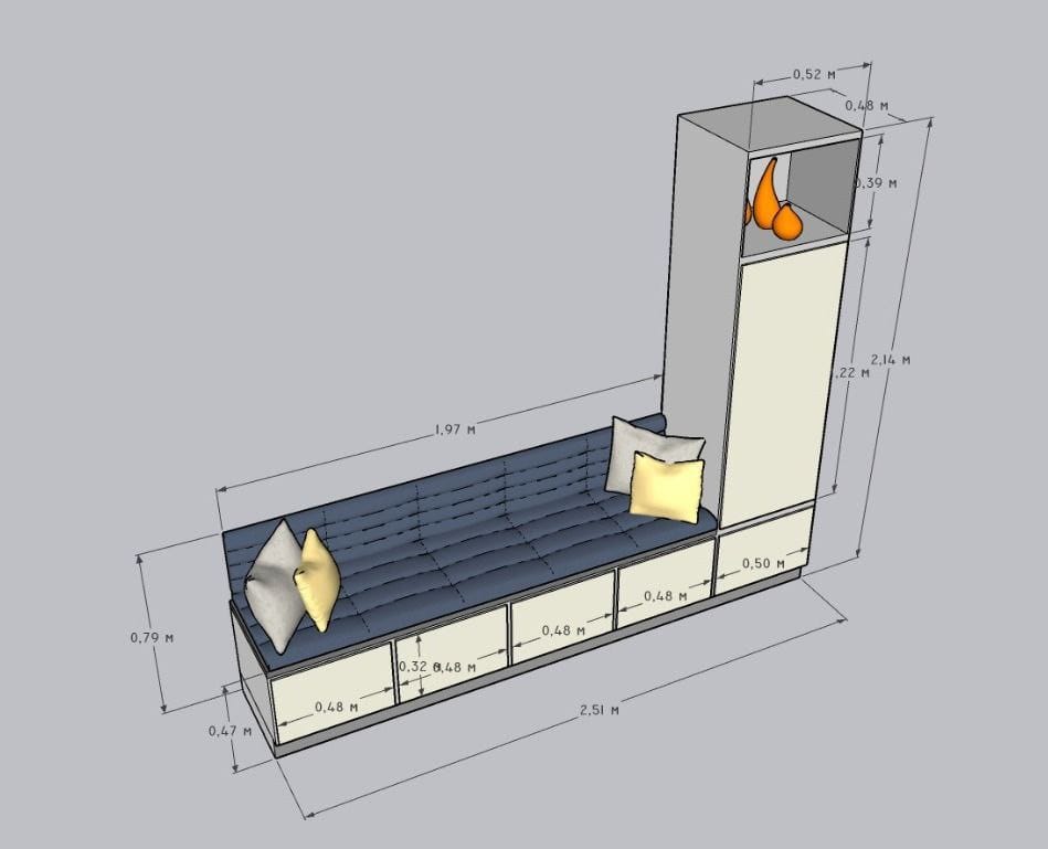 Mueble Premium Lenga